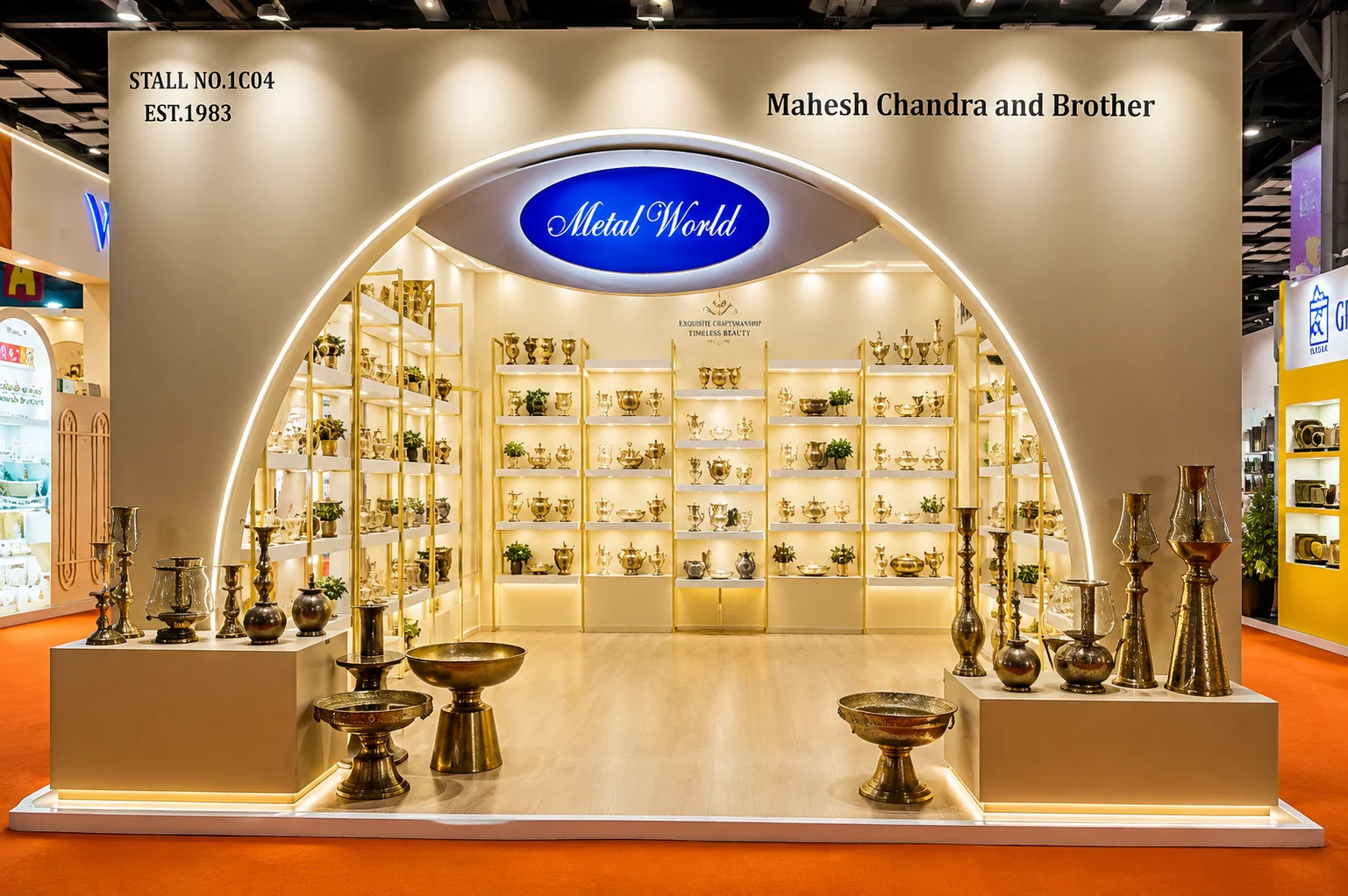 exhibition stand builders for Indus-Tech Expo